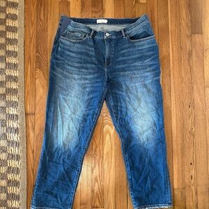 Hatch Women's Indigo Straight Leg Jeans